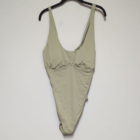 NWT Prana Mallorca Chic Light Green One-Piece Swimsuit - Picture 1 of 6